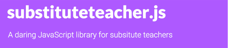 Substituteteacher