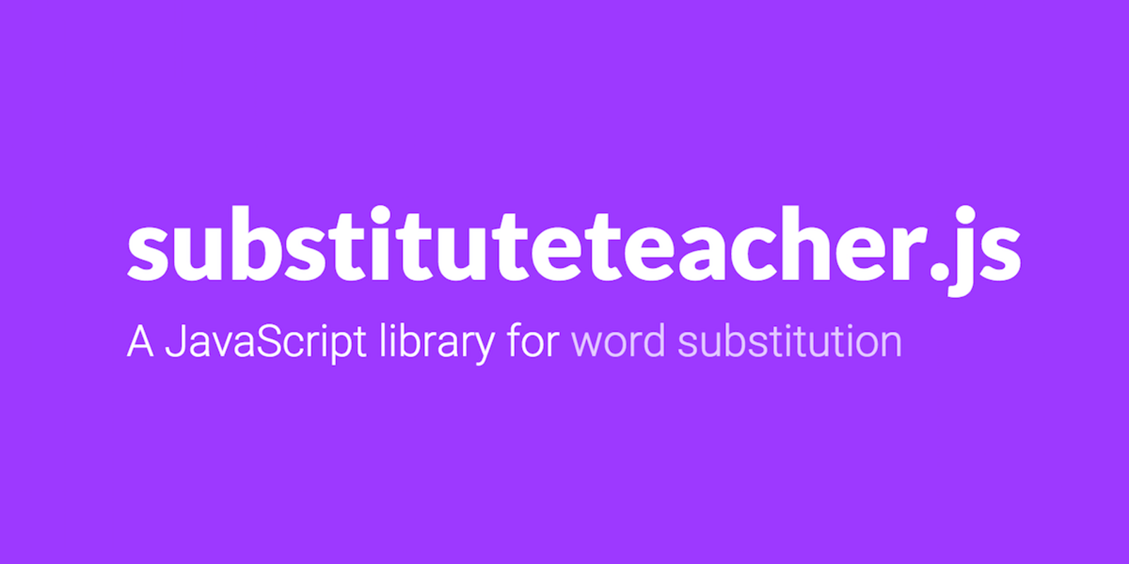 Substituteteacher.js