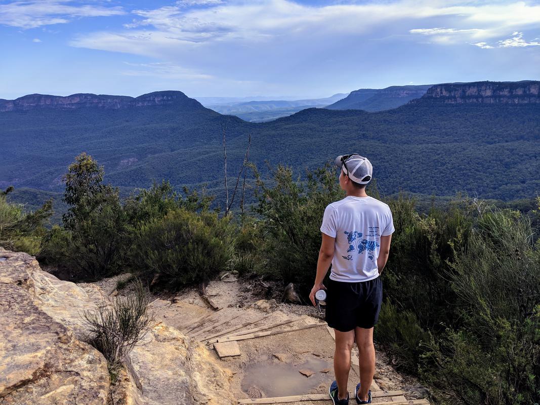 Blue mountains view yj