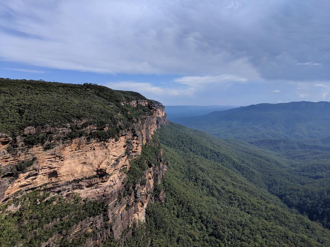 Blue mountains view