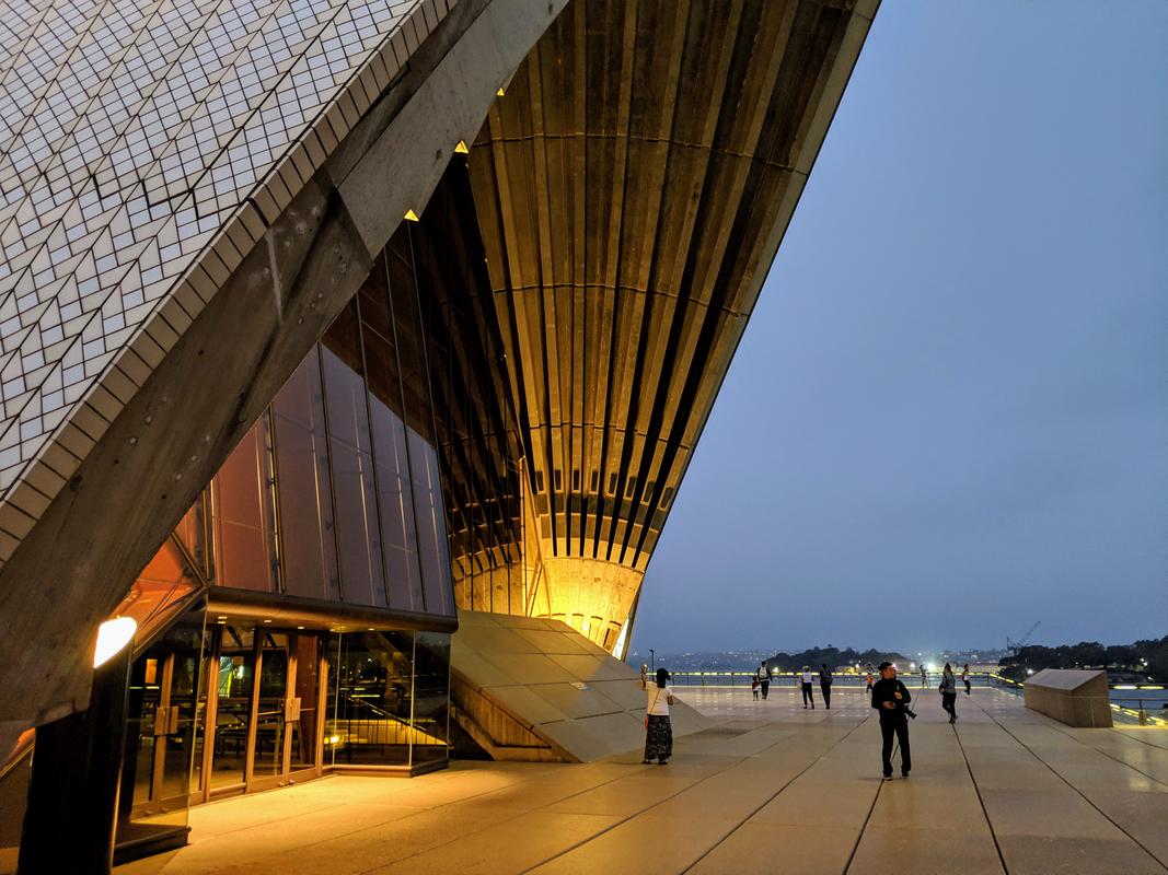 Opera house entrance