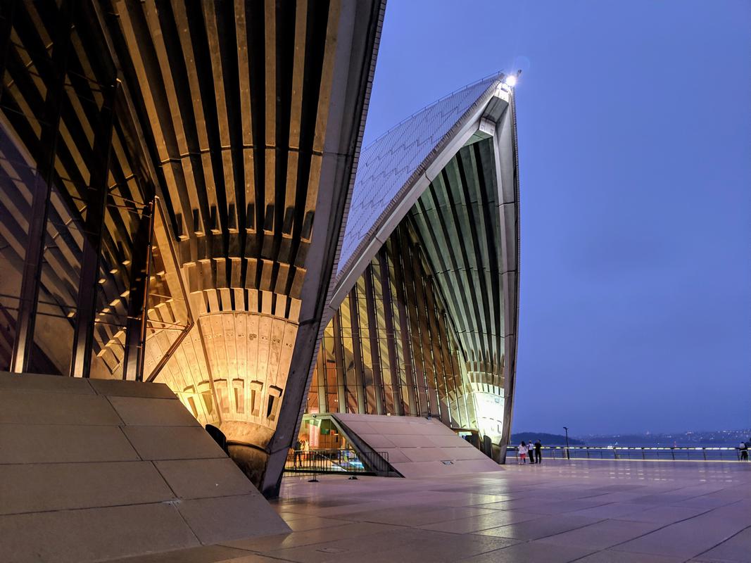Opera house twin halls